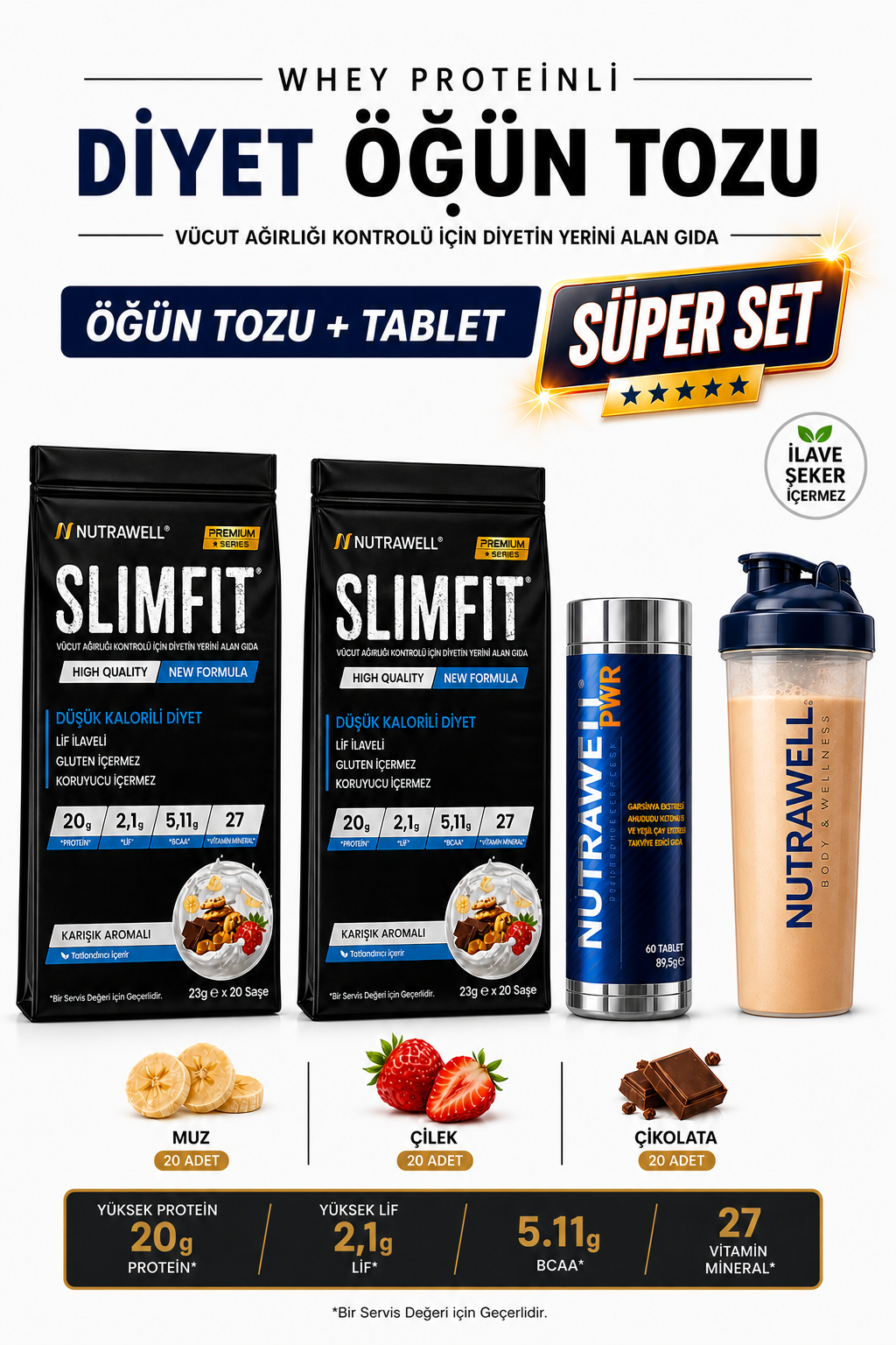 1 Aylık Süper Set