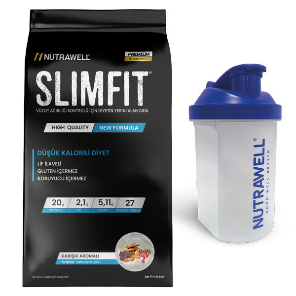 SLIMFIT Karışık Aromalı  + SHAKER