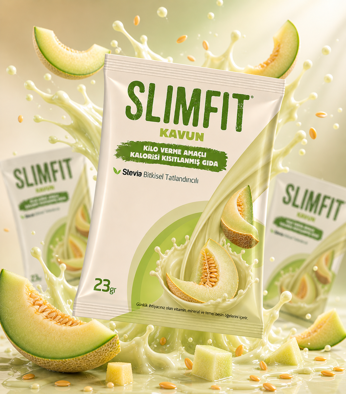 SLIMFIT Kavun Aromalı